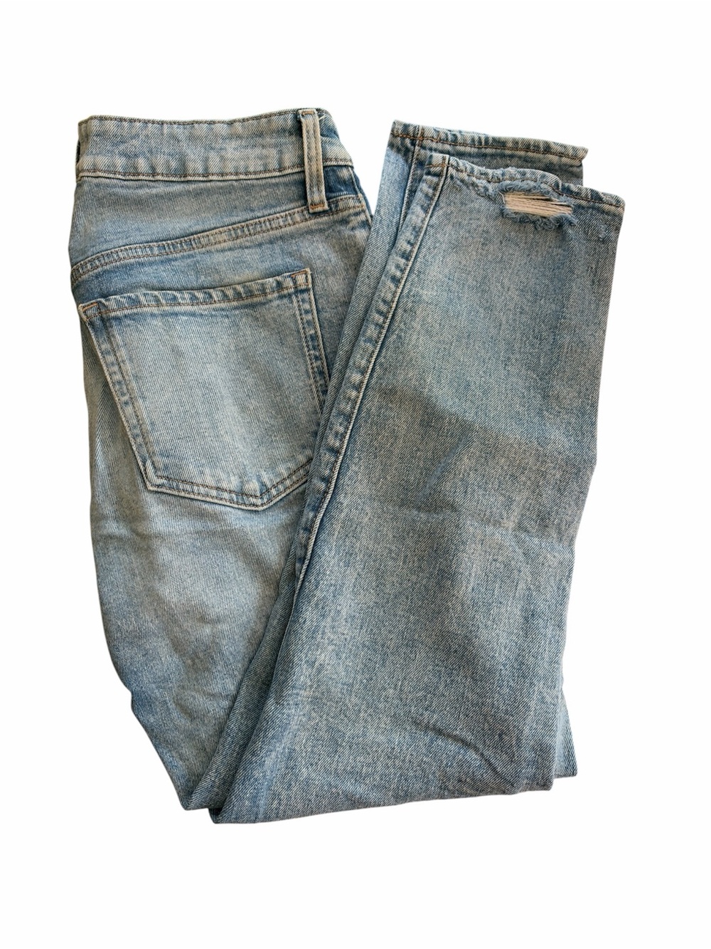 Old Navy Light Blue Straight Leg Women's Jeans